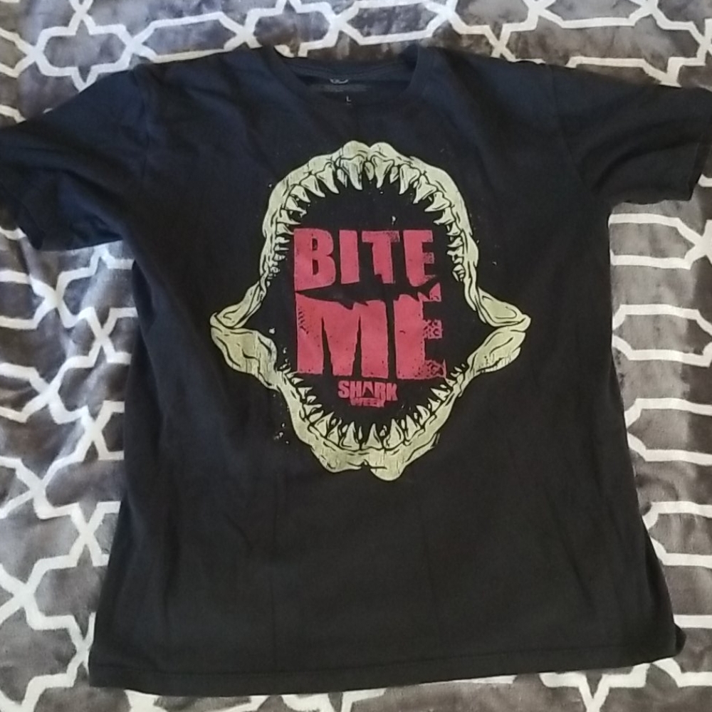 Shark week mens shirt